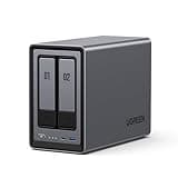 UGREEN NASync DXP2800 2-Bay Desktop NAS, Intel N100 Quad-core CPU, 8GB DDR5 RAM, 2.5GbE, 2 * M.2 NVMe Slots, 4K HDMI, Network Attached Storage (Diskless)