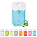 Power Mist Hydrating Hand Sanitizer Spray, Portable Travel-Size Hand Sanitizer Spray, 500-Sprays Each，Suitable for Both Adults and Children(Aloe vera)