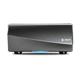 Denon HEOS Link Wireless Pre-Amplifier For Multi-Room Audio - Series 2 (New Version), Amazon Alexa Compatibility, Powered Subwoofer Connection, Black with Silver, 2.91 x 6.14 x 5.83