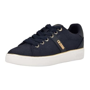 Guess Women's Britz Sneaker, Navy 400, 9