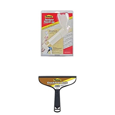 Homax Texture Touch Up Kit, Wall and Ceiling Texture and Sprayer + Homax Knockdown Knife, 7-1/2"