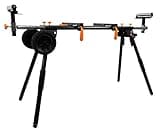 WEN Miter Saw Stand, Collapsible and Rolling with 3 Onboard Outlets (MSA330)