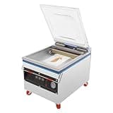 Chamber Vacuum Sealer 360W Automatic Vacuum Sealer Packaging Machine for 13'' x 12.5'' Heat Sealing Bags, Commercial Grade Fresh Meat Fruit Sauces Food Preservation Vacuum Packing Machine