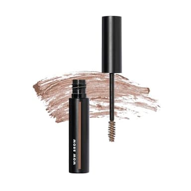 e.l.f. Wow Brow Gel, Volumizing, Buildable, Wax-Gel Hybrid, Creates Full, Voluminous-Looking Brows, Locks Brow Hairs In Place, Taupe