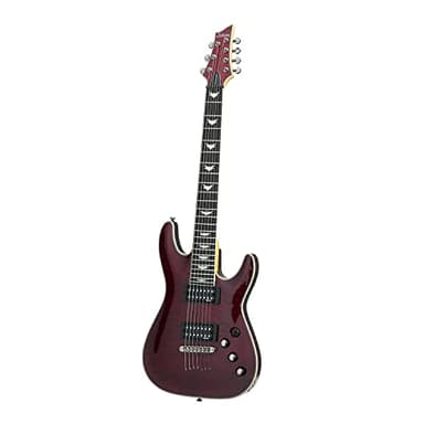 Schecter Omen Extreme-7 Electric Guitar - Black Cherry