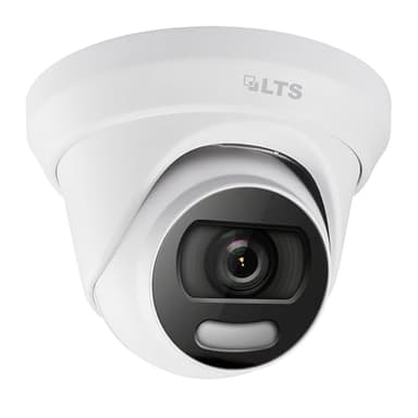 LTS CMHT1752W-28CF HD TVI 5MP 24 Color 2.8mm 66ft IR WDR 4in1 Video Turret Camera LTCMHT1752W-28CF