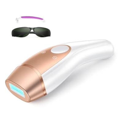 ZAIRUZ Ice Cool Laser Hair Removal for Women & Men, 9-Level Permanent Painless IPL Hair Remover Device for Body Face Legs Armpits Bikini Line, At-Home Use