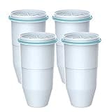 Waterspecialist NSF/ANSI 42,53&372 Certified Replacement Water Filters (Pack of 4) Replacement for Pitcher and Dispenser, Reduce TDS, Chlorine, PFOA/PFOS and More