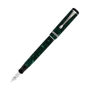 Conklin Duragraph Fountain Pen Forest Green - Flex Nib, Elegant Writing Instrument with Flexible Nib for Dynamic Writing