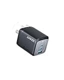 Anker Prime 67W USB C Charger, Anker GaN 3-Port Compact Fast PPS Wall Charger, For MacBook Pro/Air, Pixelbook, iPad Pro, iPhone 15/14/Pro, Galaxy S23/S22, Note20, Pixel, Apple Watch