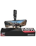 KEMIMOTO UTV Rear View Mirror, SXS UTV Mirror Clear View with 1.5-2 inch 360° Adjustable Low Profile Aluminum Clamp Compatible with Polaris RZR 1000 Pioneer Talon Kawasaki KRX Mule Can Am X3 Zforce