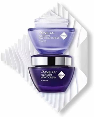 AVON Anew Platinum Day and Night Cream (Two Pack Set) - 2 units