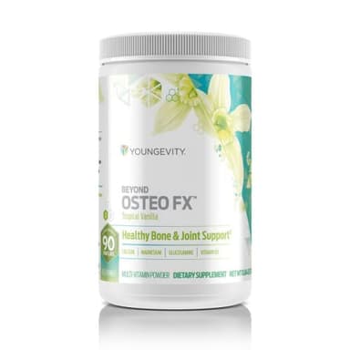 Youngevity Beyond Osteo FX - Tropical Vanilla | Healthy Bone Support | Multi-Vitamin Powder | 30 Servings (1 Canister)