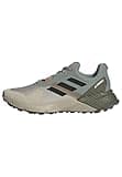 adidas Men's Terrex Soulstride Trail Running Sneaker, Silver Green/Black/Semi Impact Orange, 10.5
