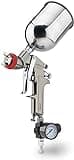 NEIKO 31216A Air Spray Paint Gun, HVLP with Gravity Feed, 2.0 MM Nozzle, 600 CC Capacity, Spray Gun Paint Sprayer for Walls, Automotive, Home Improvement