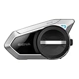 Sena 50S Motorcycle Jog Dial Communication Bluetooth Headset w/Sound by Harman Kardon Integrated Mesh Intercom System Premium Microphone & Speakers