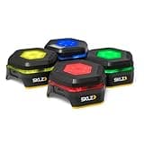 SKLZ Reactive Flash LED Training Pods – Reaction Time, Agility, and Cognitive Training Tool with 4 Games – Multi-Directional Activation, Durable Design for Speed and Hand-Eye Coordination