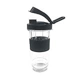 20oz Cup with to go lid extra Non-slip Cup ring Replacement parts a Set - Large Accessory Part Compatible with Original Magic Bullet Blender MB 1001 /MB 1001B/MBR-1701 /MBR-1702 /MBR-1101