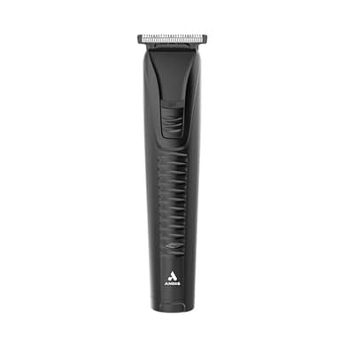 Andis 563070 inLINER All-in-One Cordless Beard & Hair Trimmer, 12-Piece Kit, Compact and Quiet, Removeable T-Blade, Includes Shaver Head Attachment, Black