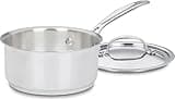Cuisinart 1.5 Quart Saucepan w/Cover, Chef's Classic Stainless Steel Cookware Collection, 719-16