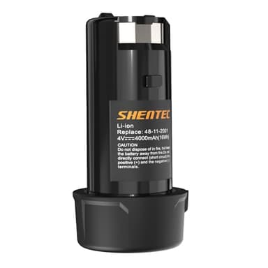 Shentec 4V 4.0Ah Lithium-Ion Battery Compatible with Milwaukee 48-11-2001,M4,M-4,2101-20,4932430098, 45242298150