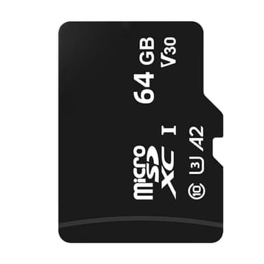 Noonkey Micro SD Card 64GB for Security Cameras – High-Endurance, High-Speed Storage for Indoor/Outdoor Light Bulb & Home Surveillance Cameras