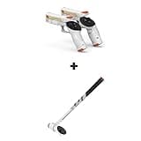 Golf Club Attachment Compatible with Meta/Oculus Quest 3 Accessories&VR G-un Stock Attachment Compatible with Meta/Oculus Quest 3 Accessories