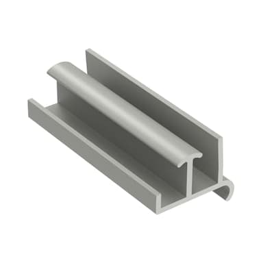 PalpitateC Gray Sliding Shower Door Bottom Guide fits for Sliding Shower Doors, 1-3/8" Wide x 3" Long for Glass Shower Door Guide - 1 Pack