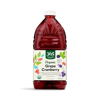 365 by Whole Foods Market, Organic Grape-Cranberry Juice Blend, 64 Fl Oz