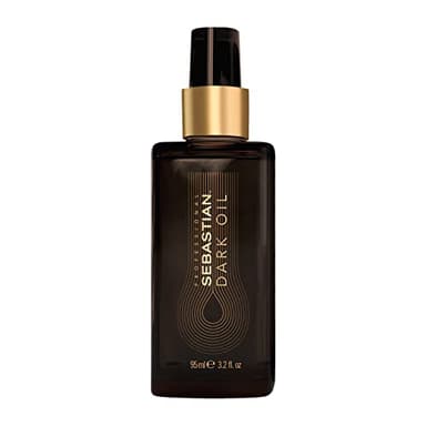 Sebastian Professional Dark Oil Lightweight Hair Styling Oil | Infused with Sandalwood, Cedarwood, & Argan Oils | 3.2 fl oz