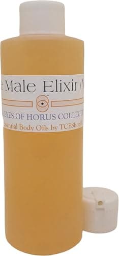 Le Male Elixir - Type JPG For Men Scented Body Oil Fragrance [Flip Cap - Gold - 4 oz.] - ID#63739