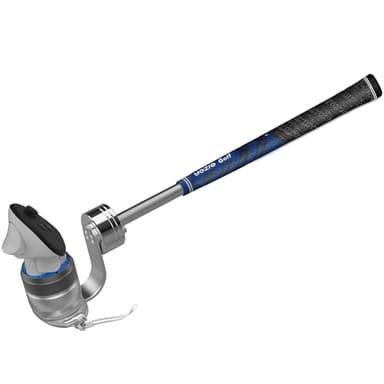 YEZRO Y13S Golf Club Attachment for Meta Quest 3S/3 - Adjustable Weighted Aluminum VR Golf Club Handle Accessories for Golf + with Real Grip, 90 Degree Design Keep Tracking 2025 Upgraded Version