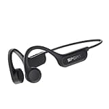 Yorlu Bone Conduction Headphones, Bluetooth 5.3 Open Ear Headphones, 8H Playtimes Wireless Headphones with Mic, Sport Earphones, IP56 Sweatproof Headset for Workout, Hiking, Black