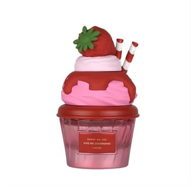 Lattafa Berry On Top Eau de Parfum, Give Me Gourmand Collection, Fruity Berry & Vanilla Cream Scent, Spray Form, 75ml