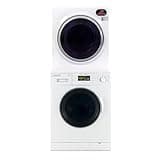 Equator 110V Digital Ultra Compact Set Washer 1.57cf+Vented Sensor Dryer 2.6cf
