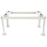SearCook Mini Split Adjustable Ground Stand, Anti-Vibration Mini Split Stand w/ 400LBS Load Capacity, Heavy Duty AC Stand for 9,000-18,000 BTU Ductless Mini Split Air Conditioner Heat Pump