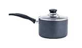 T-fal Specialty Nonstick Handy Pot with Glass Lid 3 Quart Oven Safe 350F Cookware, Pots and Pans, Dishwasher Safe Black