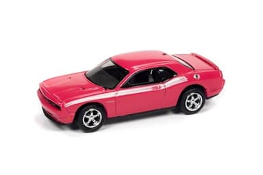 2010 Challenger Hardtop Muscle Car, Furious Fuchsia Pink - JLSP147/24B - 1/64 Scale Diecast Model Car
