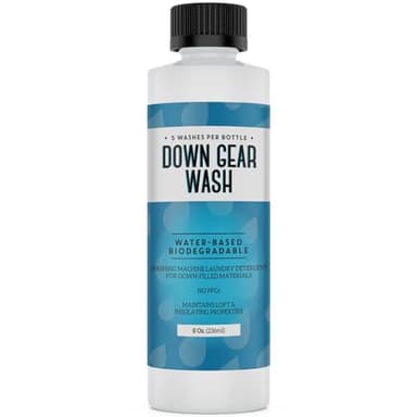 IMPRESA Concentrated Down Wash Detergent - Loft & Warmth Renewal, Laundry Soap for Down Jackets - Machine Wash Safe & Sleeping Bag Detergent - 8 Fl Oz