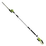 Earthwise LPHT12022 Volt 20-Inch Cordless Pole Hedge Trimmer, 20 inch, 2.0AH Battery & Fast Charger included