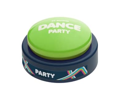 30 Second Dance Party Volume 3 - The Button | Dance Party Button with Music | Gag Gifts | Office Toys | Robot Dance