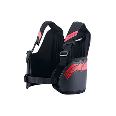 Alpinestars Bionic Air Rib Protector - Small/Large - Black/Red (6537013-13-S/L)