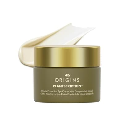 Origins Plantscription Wrinkle Correction Retinol Eye Cream | Visibly Reduces Crow's Feet | With Encapsulated Retinol, 0.5 Fl Oz