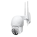 Funxwe 1080P HD WiFi Security PTZ IP Camera P2P Pan Tilt Motion Detection Auto Tracking, Two Way Audio Spotlight Alert Outdoor Waterproof Camhi Camhipro