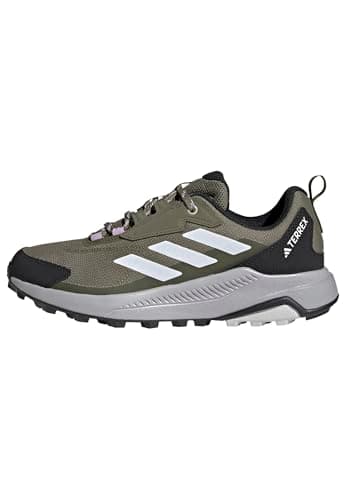 Adidas Women's Terrex Anylander Hiking, Olive Strata/Dash Grey/Night Cargo, 8.5