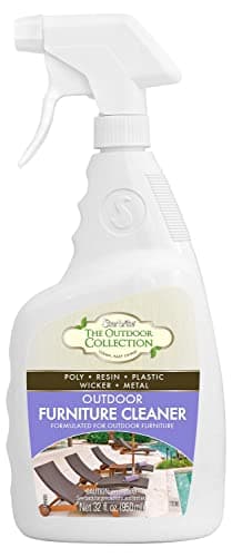 STAR BRITE Outdoor Collection Furniture Cleaner Spray - All-Surface Cleaner for Poly, Resin, Vinyl, Plastic, Rubber, Glass, Metal, and Fiberglass - 32 OZ (51932)