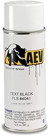 AEV Touch Up Paint - 12oz Black Textured …