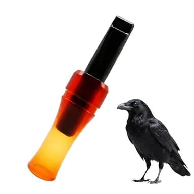 Gyinere 1pcs Crow Call,Whistle,Raven Portable Crow Luring Whistle, Decoying Imitation Hunting Whistles,Crow Whistle,for Outdoor, Beginners, Professional,an Ideal Gift for Nature Lovers and Beginners.