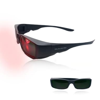 Mito Red PRO Glasses | Dark & Extra Dark Red Light Therapy Glasses (IR3)