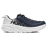 HOKA ONE ONE Women Running Shoe, Black White, 7 US